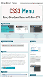 Mobile Screenshot of drop-down-menu.com